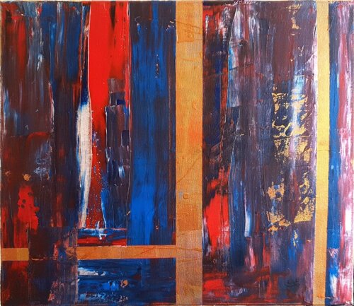 Sunset from a Window de Ghada A., Pintura a la venta en Singulart