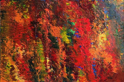 Joyful autumn de Ghada A., Pintura a la venta en Singulart