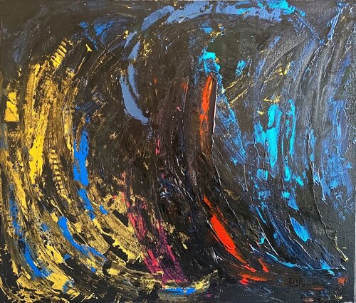 Dancing with Colours de Ghada A., Pintura a la venta en Singulart