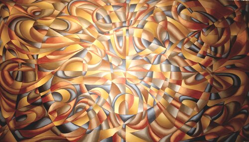 Desert Sunrise di Simon Hafele, Pittura in vendita su Singulart