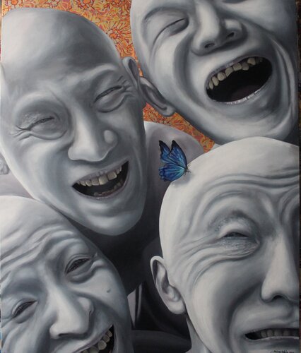 Butoh van Simon Hafele, Schilderij te koop op Singulart