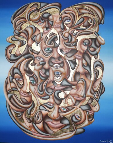 A far of fools van Simon Hafele, Schilderij te koop op Singulart