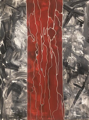 2 worlds di Sonya Marchand, Pittura in vendita su Singulart