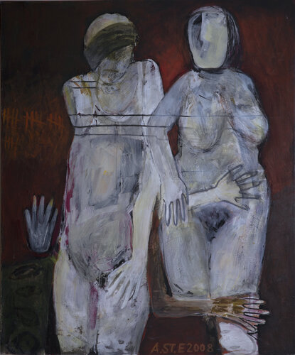 Machtspiel di Annette Streib-Ebert, Pittura in vendita su Singulart