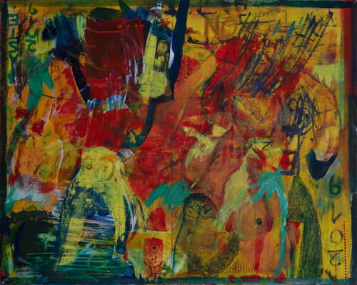 Urwald di Annette Streib-Ebert, Pittura in vendita su Singulart