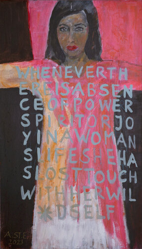HERSELF di Annette Streib-Ebert, Pittura in vendita su Singulart
