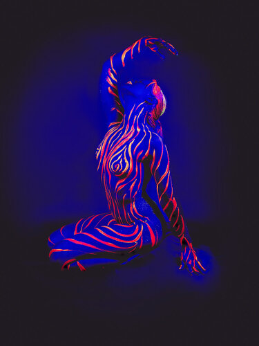 Neon Souls #06 von Karlheinz Wachsenegger, Fotografie kaufen auf Singulart