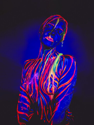 Neon Souls #10 van Karlheinz Wachsenegger, Fotografie te koop op Singulart