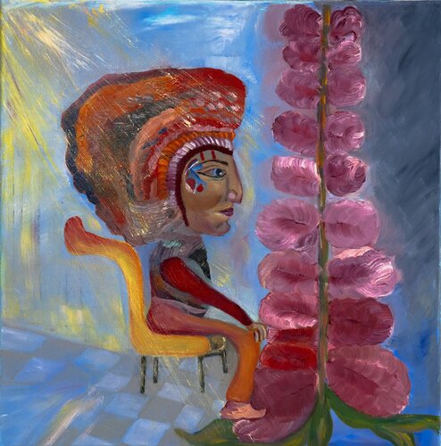 Observer di Krystyna Vinogorodska, Pittura in vendita su Singulart