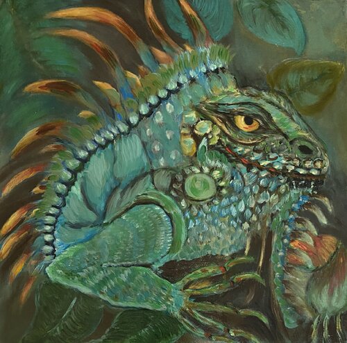 Dragon von Krystyna Vinogorodska, Malerei kaufen auf Singulart