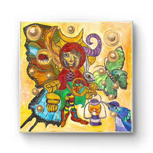 Elf Alice by Krystyna Vinogorodska, Painting for Sale on Singulart