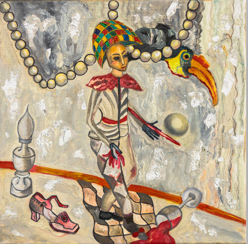 Harlequin di Krystyna Vinogorodska, Pittura in vendita su Singulart