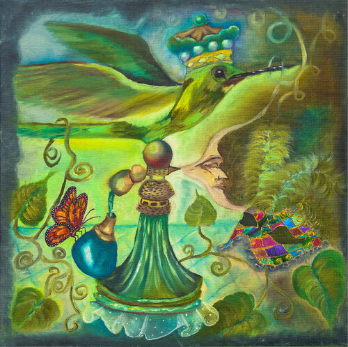 Smell of oud van Krystyna Vinogorodska, Schilderij te koop op Singulart