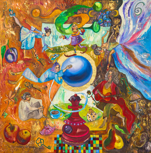 Everlasing now by Krystyna Vinogorodska, Painting for Sale on Singulart