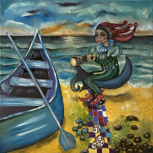 Here I am par Krystyna Vinogorodska, Peinture en vente sur Singulart