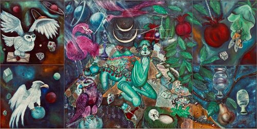 Constellation of Memory di Krystyna Vinogorodska, Pittura in vendita su Singulart