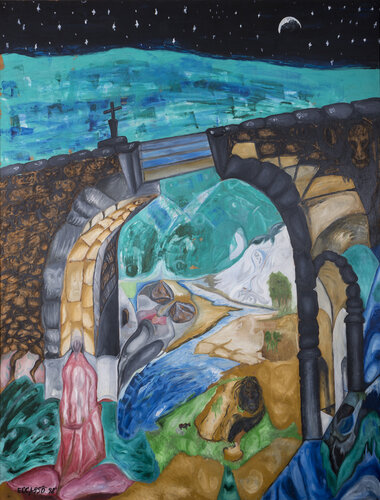 Die Brücke van Harry Zaft, Schilderij te koop op Singulart