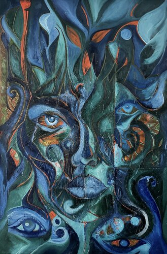 Waldgeister di Harry Zaft, Pittura in vendita su Singulart