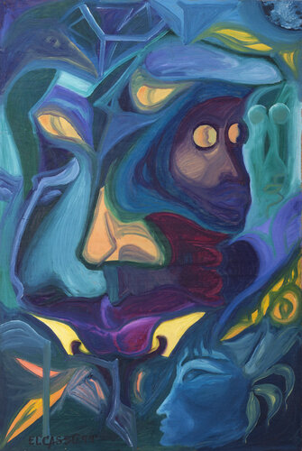Nachtaugenlicht di Harry Zaft, Pittura in vendita su Singulart