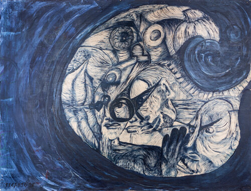 Die Flut di Harry Zaft, Pittura in vendita su Singulart