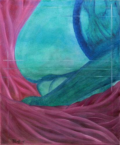 Akt 6 di Harry Zaft, Pittura in vendita su Singulart