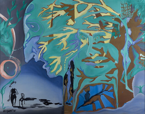 Rätsel der Natur van Harry Zaft, Schilderij te koop op Singulart