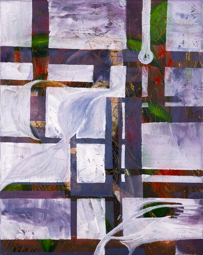 „Esli Bi? No? Wow?“ di Harry Zaft, Pittura in vendita su Singulart