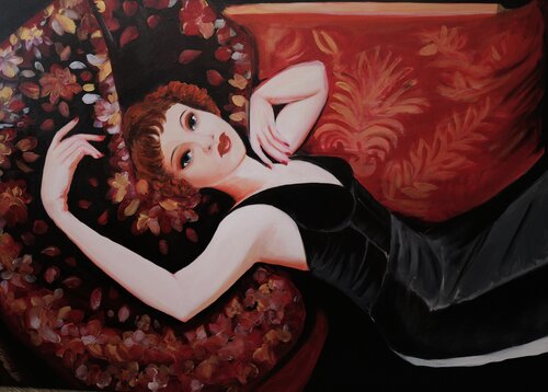 Boudoir von Souad BRIZIN, Malerei kaufen auf Singulart