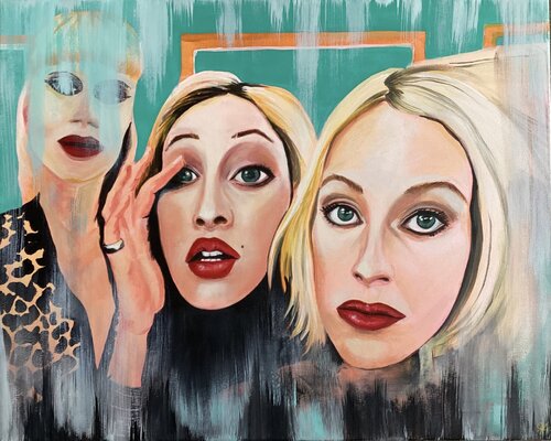 Faces von Souad BRIZIN, Malerei kaufen auf Singulart