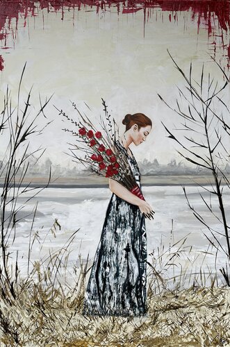 Contemplation von Souad BRIZIN, Malerei kaufen auf Singulart