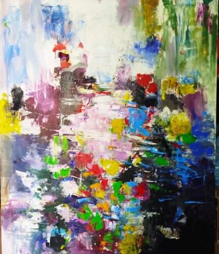 stagno by salvatore in arte girardi de stefano in ate discepolo, 絵画 for Sale on Singulart