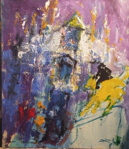 piazza duomo milano de salvatore in arte girardi de stefano in ate discepolo, Pintura a la venta en Singulart