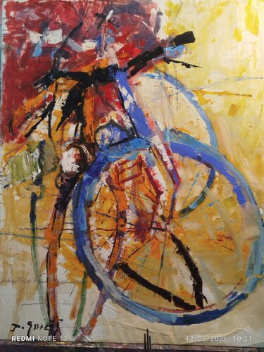 rapsodia von salvatore in arte girardi de stefano in ate discepolo, Malerei kaufen auf Singulart