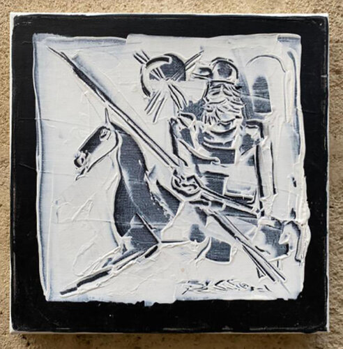 Le Roi Don Quichotte de Eric Besson, Pintura a la venta en Singulart