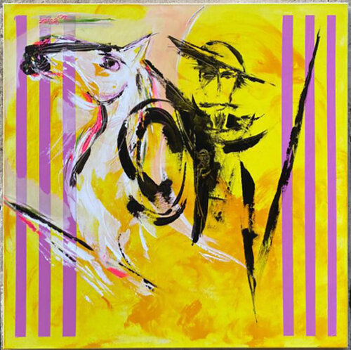 Don Quichotte en Espagne de Eric Besson, Pintura a la venta en Singulart