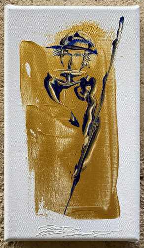 Le spectre de Don Quichotte de Eric Besson, Pintura a la venta en Singulart