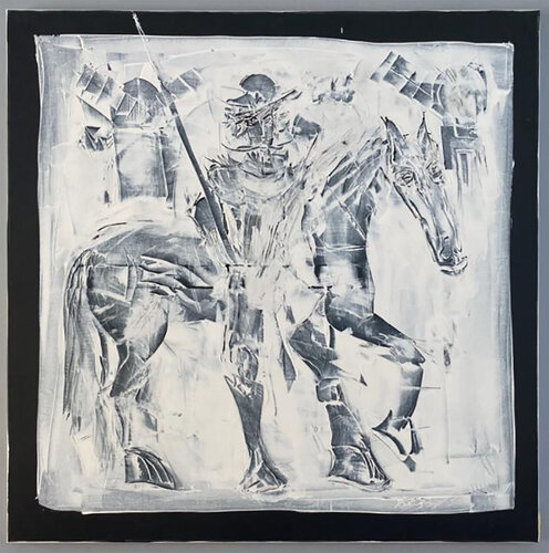 L’ESPAGNE ET SON MYTHIQUE DON QUICHOTTE de Eric Besson, Pintura a la venta en Singulart