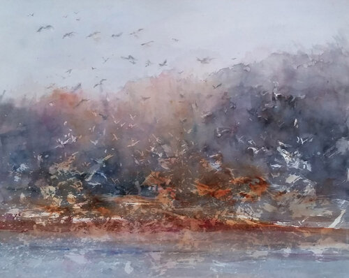 Ascension by Rose Sinatra, Work on Paper for Sale on Singulart