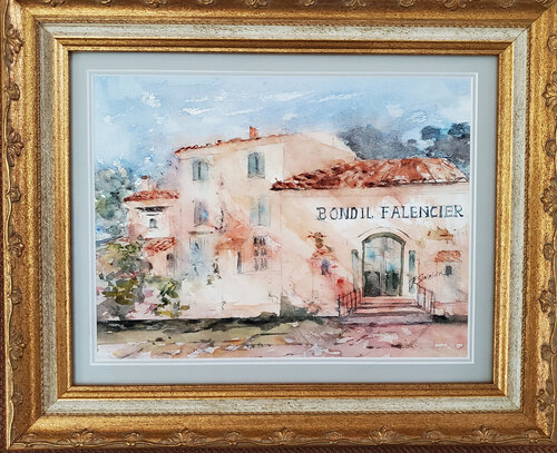 Bondi Falencier - French Hotel by Rose Sinatra, Work on Paper for Sale on Singulart
