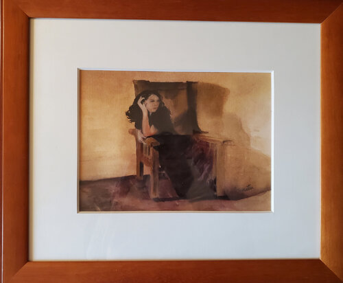 Waiting #1 de Rose Sinatra, Obra en papel a la venta en Singulart