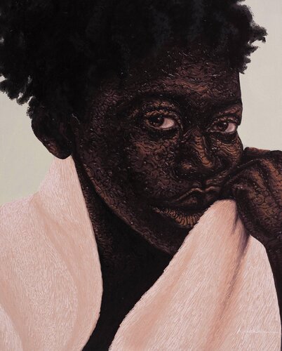 Royal Moody by Kojo Adarkwa, Painting for Sale on Singulart