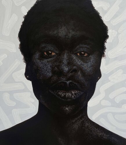 The Fall by Kojo Adarkwa, Painting for Sale on Singulart