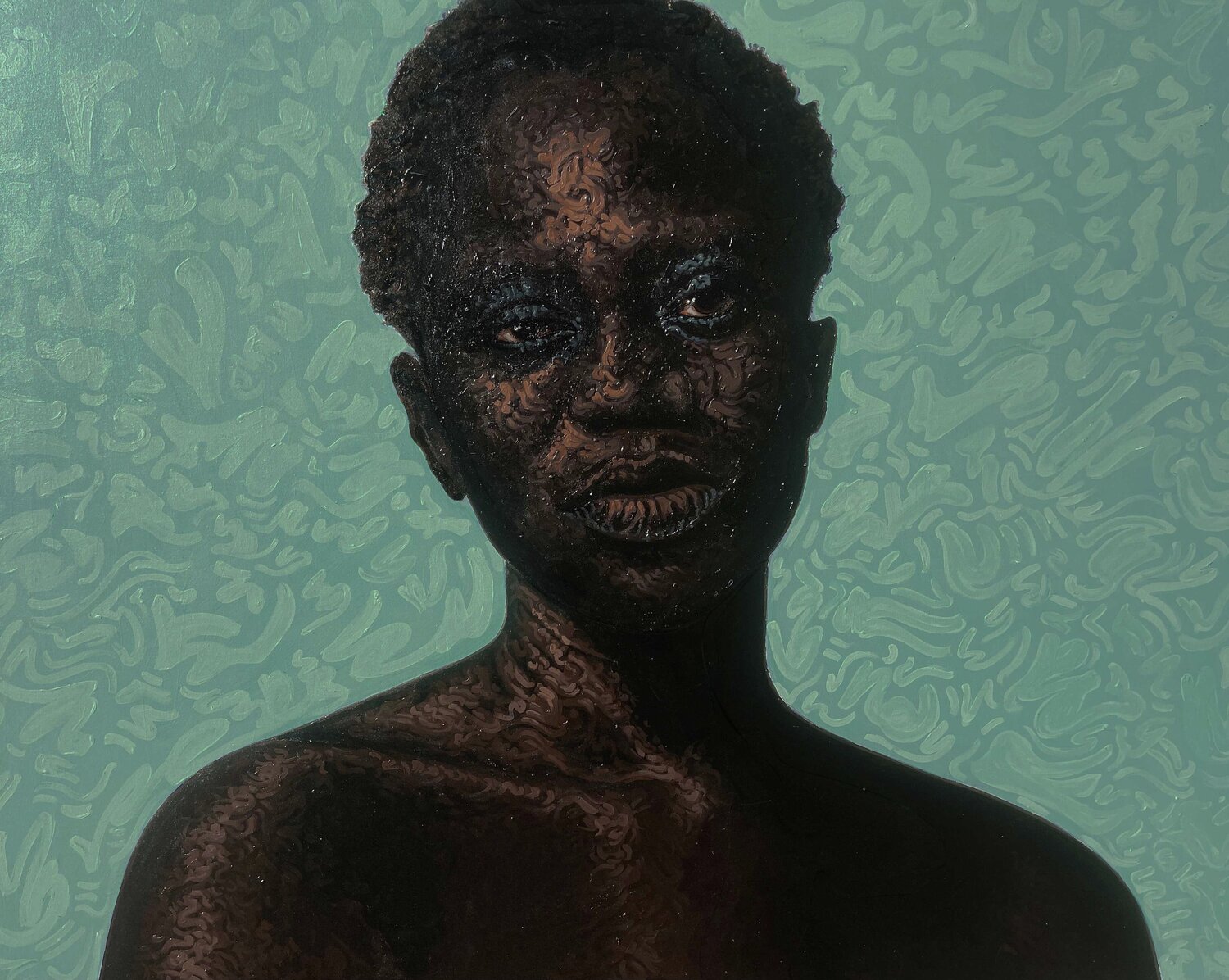 Unfamiliar State Kojo Adarkwa Peinture originale à vendre