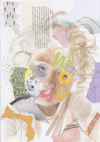 Qui suis-je ? van Maria Magdalena Lazar, Schilderij te koop op Singulart