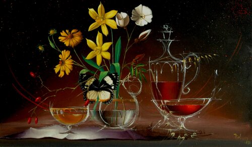 NATURE VIVANTE. by Michel MICHAUX, 회화 for Sale on Singulart