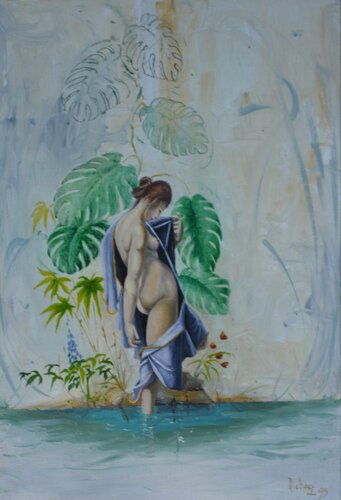 FRAICHEUR di Michel MICHAUX, Pittura in vendita su Singulart