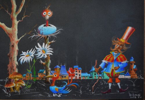 NAISSANCE. von Michel MICHAUX, Malerei kaufen auf Singulart