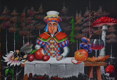 LE COMPAGNON DU VEGETARIEN de Michel MICHAUX, Otros medios a la venta en Singulart