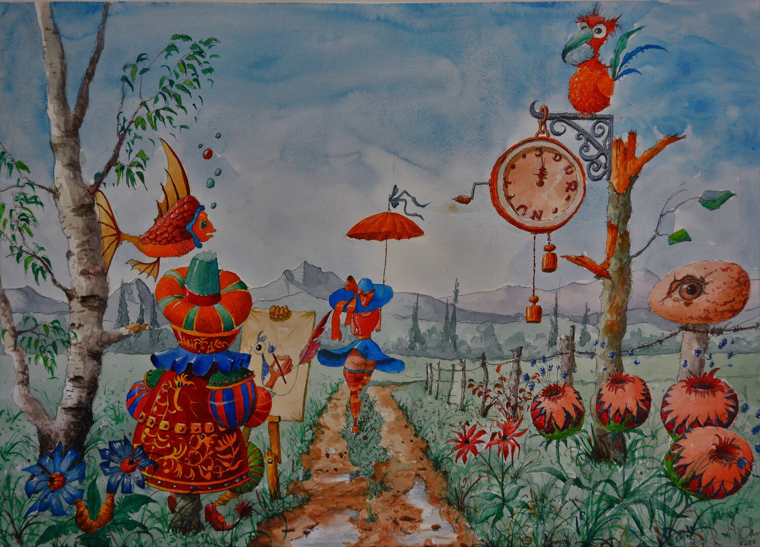MON AMI, LE PEINTRE ANIMALIER. Michel MICHAUX
