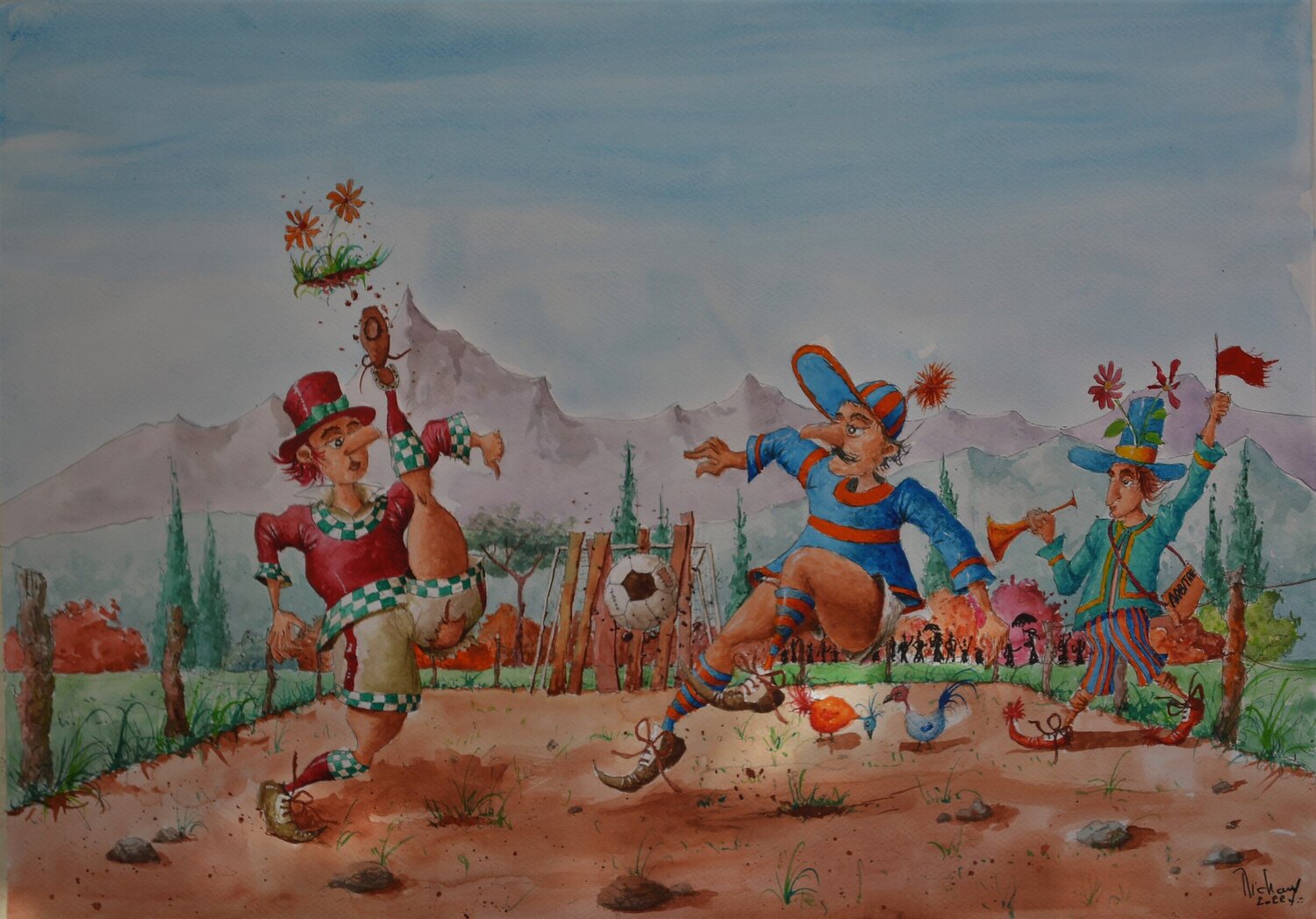 LA FINALE. Michel MICHAUX